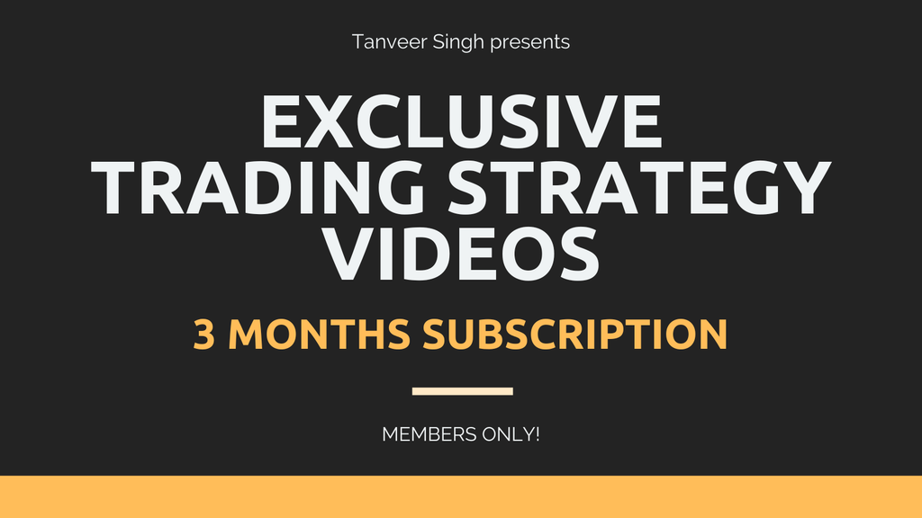 Exclusive Trading Strategy Videos(3 Months Subscription)